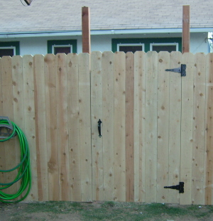 Image of my new fence